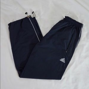 Vintage Adidas Track Pants: Black - Size S